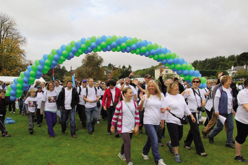 The Memory Walk 2011. Photo by Jon Harrison.